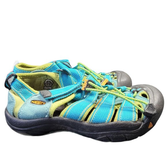 Keen Newport H2 Waterproof Hiking Sandals Blue/ Green Youth Size 3 - 1006545 - Picture 1 of 9